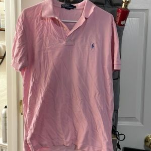 Ralph Lauren pink polo size medium